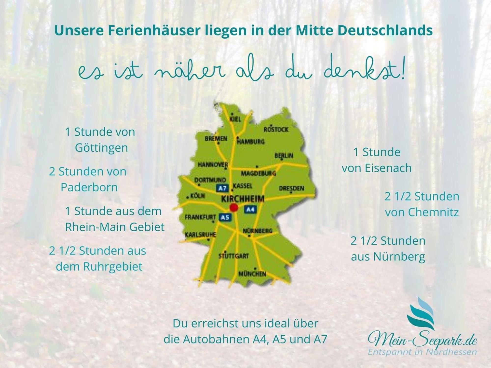 Mein-Seepark, Ferienhaus Heike Kirchheim  Luaran gambar