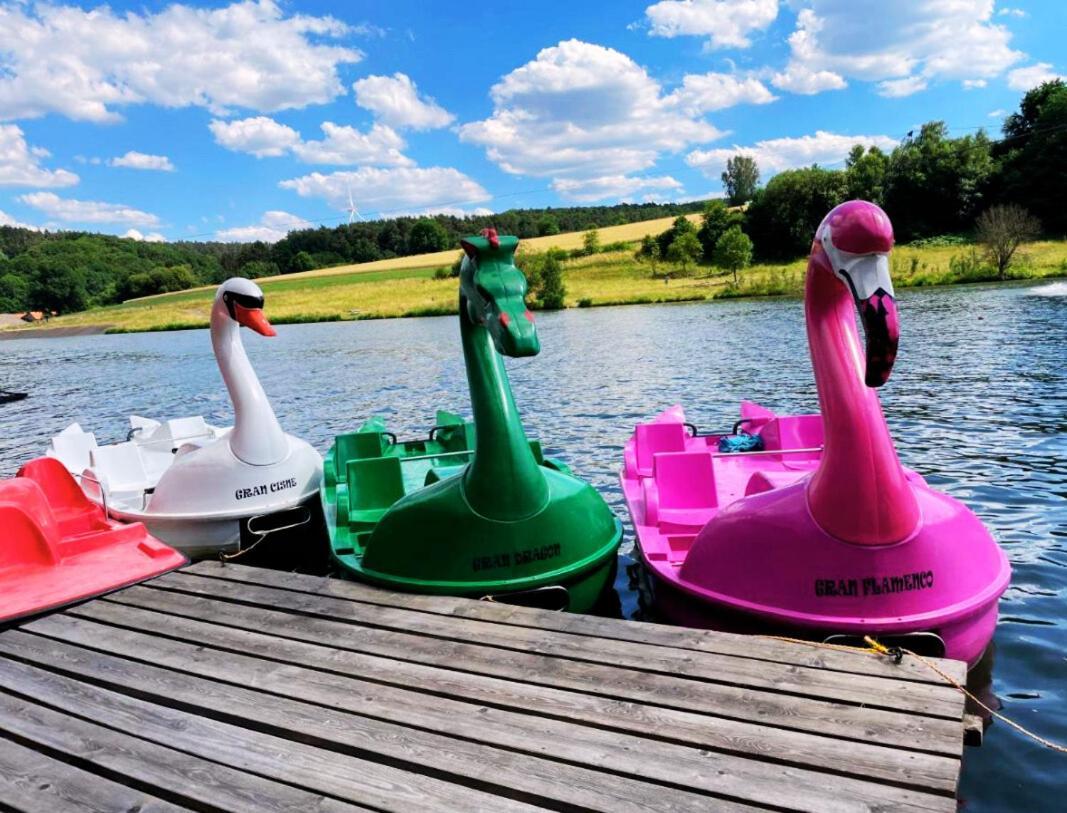 Mein-Seepark, Ferienhaus Heike Kirchheim  Luaran gambar